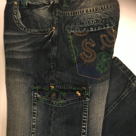 Ricco Tizio Men’s Jeans - Picture 2 of 4